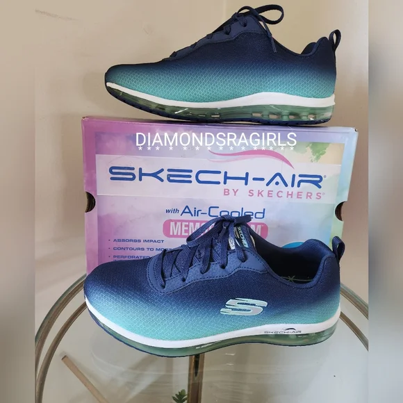 Skechers air cooled memory foam 12640 best sale
